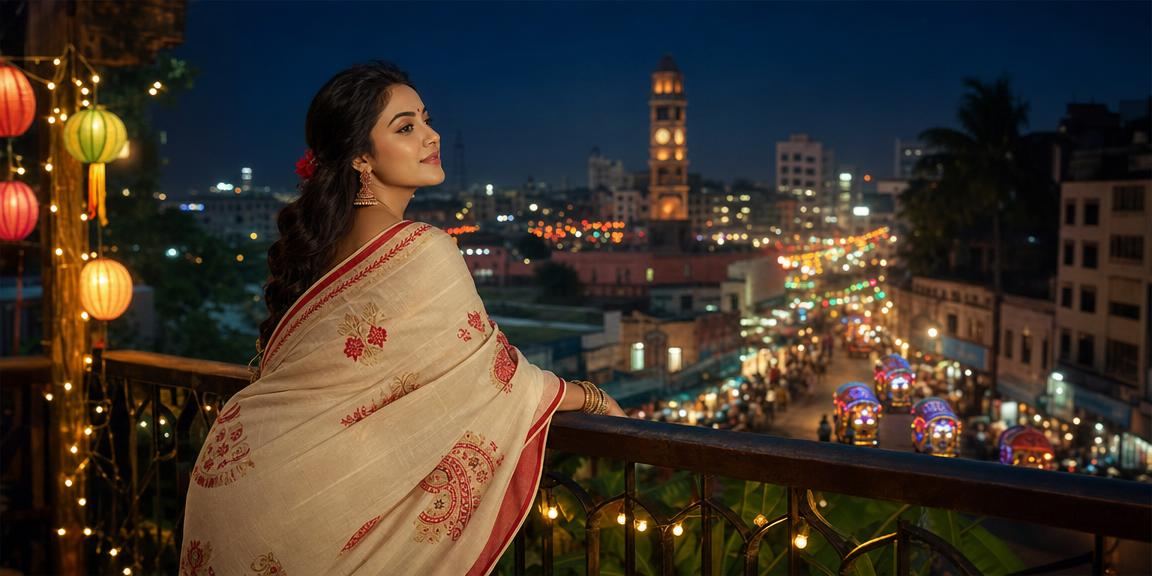 ঢাকায় পহেলা বৈশাখে joya777 জ্যাকপট গেম খেলছেন একজন উৎসাহী ব্যবহারকারী