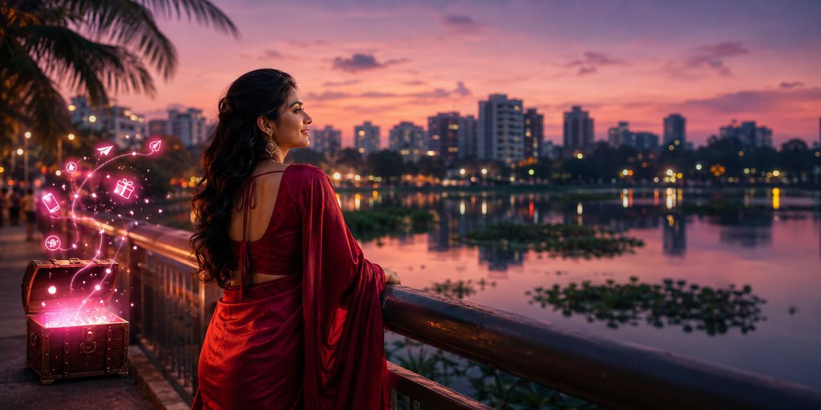 ঢাকায় সৈকতে মোবাইল পেমেন্ট করছেন একজন ব্যবহারকারী